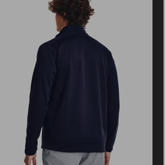 Under Armour Storm SweaterFleece ½ Zip. Midnight Navy. Size 2XL. New without tag - Picture 2 of 9